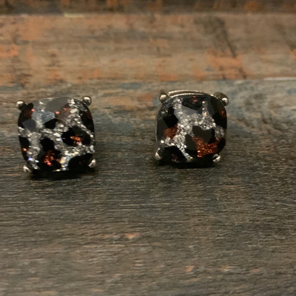 Leopard earrings never worn